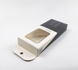 Offre Spéciale mode écologique personnalisé 3C produits électroniques boîte d'emballage écouteur boîte de papier avec <span class=keywords><strong>crochet</strong></span> - Product Image 5