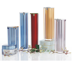 Sản Xuất Lọ Kem Hai Lớp Hình Vuông Sắc Nét Sang Trọng Dùng Cho Chăm Sóc Da Hộp Đựng Rỗng - Product Image 2