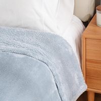 Klassische Extra-Flauschige Plüschdecke in Twin-Größe, Weiche Flauschige Langhaar-Decke für Couch, Sofa und Bett