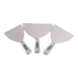 Metal Handle Integrated Molding Putty Knife Drywall Tools with Stainless Steel Spackle Knives Paint Wallpaper Scraper <strong>Trowel</strong> <strong>Set</strong> - Product Image 6