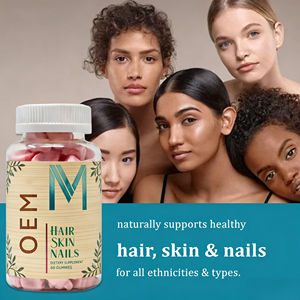 Gomitas de Biotina OEM 5000mcg, 60 Unidades, Apoyo para Cabello, Piel y Uñas con 11 Vitaminas y Minerales, Gran Sabor - Product Image 2