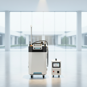 Máquina de Soldadura Láser de Fibra Portátil 4 en 1 <span class=keywords><strong>MAX</strong></span> 1500W 2000W 3000W para Soldar Aluminio y Acero Inoxidable - Product Image 1