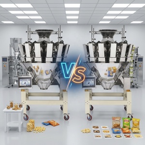 Báscula Multicabezal Automática de 10/14 Cabezales para Snacks, Palomitas de Maíz y Frutos Secos - Product Image 1