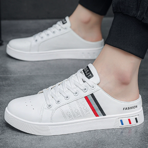 Zapatillas Deportivas Transpirables para Hombre, Estilo Mule, Blancas, Casuales, para Usar Todo el Día - Product Image 4