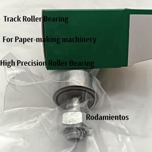 Rouleau <span class=keywords><strong>de</strong></span> guidage à point d'appui <span class=keywords><strong>de</strong></span> type <span class=keywords><strong>goujon</strong></span> 16x35x52.1mm KRV 35 PP Roulement à came utilisé pour les machines d'emballage - Product Image 5