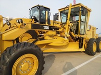 Road 120K Cat Original d'occasion CAT 120H moteur niveleur Caterpillar 140K/utilisé cat moteur niveleur 12K avec bas prix fabriqué