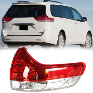 Luz Trasera para <span class=keywords><strong>Toyota</strong></span> <span class=keywords><strong>Sienna</strong></span> 2011-2014, Conjunto de Luces Traseras LED, Luces de Freno y Reversa, Precios Bajos - Product Image 1