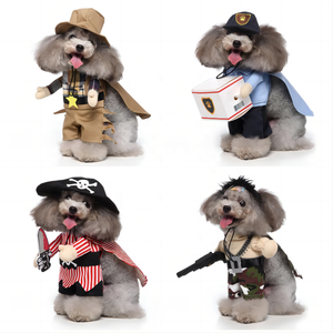 Costume de <span class=keywords><strong>chien</strong></span> en gomme sur le thème du couteau d'Halloween Costume drôle et mignon pour animaux de compagnie pour l'hiver Meilleures ventes! Chemise en tissu de petite taille - Product Image 1
