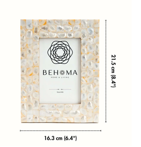 Cadre photo en perles élégantes de qualité supérieure 4x6 pouces cadre photo de table décoratif moderne pour cadeau de décoration de maison élégant - Product Image 3