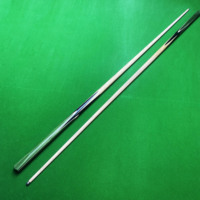 Queue de billard professionnelle en ébène et cocobolo de haute qualité, 9 mm, personnalisée, monobloc