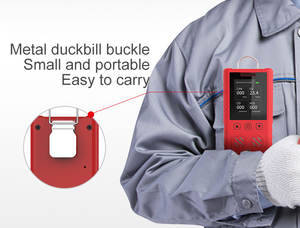 RTTPP DR850 COMB/O2/CO/H2S Detector de gas industrial portátil 4 en 1 Detector multigas de difusión, Combinación libre de 4 <span class=keywords><strong>Gases</strong></span> - Product Image 5