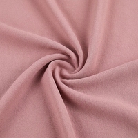 Tissu en nylon et élasthanne tricoté, doux, respirant, extensible, antibactérien, teint uni, 23 GSM, poids moyen, pour filles et femmes, faible MOQ