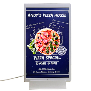 10.1" L <b>Stand</b> Advertising Player Cloud Managed Lcd Esl Electronic <b>Shelf</b> Label Price & Video Display For Supermarket Retail Shop - Product Image 1