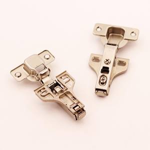 Оптовая продажа: Петля для кухонных шкафов с доводчиком, двусторонняя, 3D-регулировка, скрытая, гидравлическая, с буфером малого угла, никелированная - Product Image 3