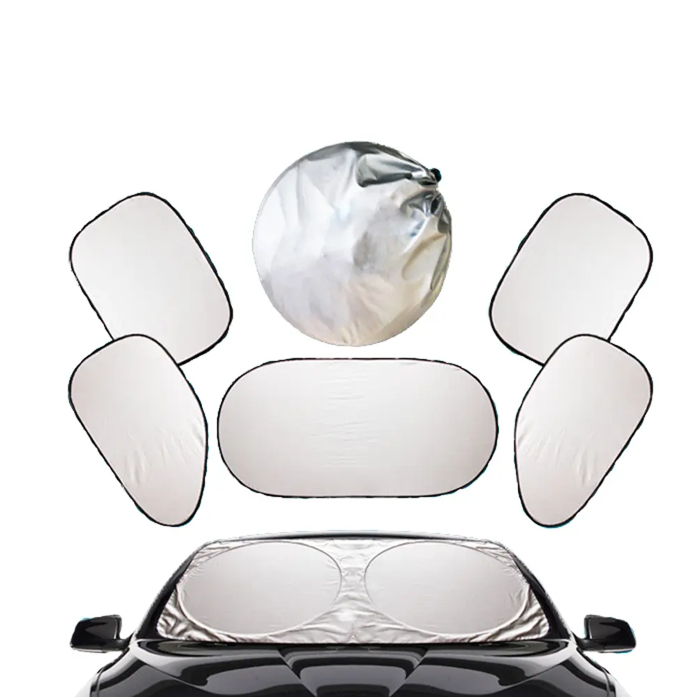 ULK индивидуальное покрытие на лобовое стекло, Затемненные автомобильные солнцезащитные жалюзи, ткань с серебряным покрытием, солнцезащитный козырек