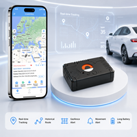Rastreador GPS para Auto 4G GLONASS GSM a Prueba de Agua, con Imán Potente, Dispositivo de Rastreo Vehicular, Historial de Búsquedas en Aplicación de PC Gratis, Recargable