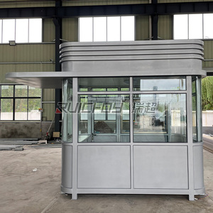 Structure en acier, poste de garde, abri de sécurité extérieur, portable, imperméable - Product Image 2