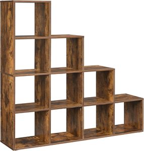 Étagère à 10 cubes avec compartiments ouverts, organisateur de décoration, charnières <span class=keywords><strong>pour</strong></span> photos, <span class=keywords><strong>plantes</strong></span>, salon, chambre, bureau - Product Image 6