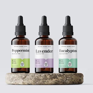 Tùy chỉnh sang trọng không thấm nước kim loại in ấn nhãn CuộN Logo chăm sóc cá nhân chai vàng lá PVC dán bao bì nhãn - Product Image 2