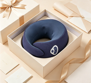 Custom <b>Neck</b> Travel <b>Pillow</b> 5V Type‑C Charging Heating Massage Memory Foam Ergonomic U‑Shaped <b>Pillow</b> for Gift Car Airplane Home - Product Image 4
