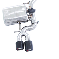 Système d'échappement sportif Catback Valvetronic avec silencieux, compatible avec Land Rover Range Rover 5.0L V8 L405 SUS304 2013-2019