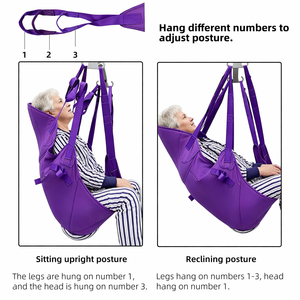 Sangles <span class=keywords><strong>de</strong></span> transfert jetables non tissées pour soignants à domicile, pour personnes âgées et handicapées - Product Image 5