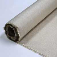 Tissu en fibre de verre texturé ignifuge sans alcali pour couverture de soudage et de découpe, rouleau d'isolation haute température 1 MM 550