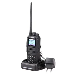 De Baofeng DM-1701 Radio de dos vías de banda Dual Digital analógico DMR repetidor SMS de nivel 2 de doble ranura jamón Radio Amateur walkie Talkie