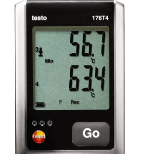 NEW Testo 176T4 - Four-channel <b>Temperature</b> Data <b>Logger</b> Is for the Monitoring of Multiple <b>Temperatures</b> - Product Image 4