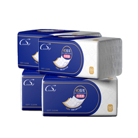 Prix direct usine 4d gaufrage jetable biodégradable vierge mouchoirs en papier souple
