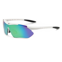 Lunettes de sport personnalisées pour le cyclisme sur route et la course à pied, en TR90, semi-cerclées, polarisées, miroir, anti-lumière bleue, protection UV400