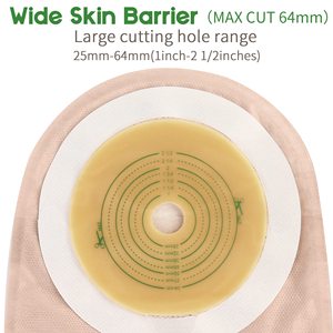 الجملة سعر المصنع رخيصة السعر اثنين قطعة أسنان حقيبة كيسُ فُغْرَةِ القولون ل الطبية الستوما شخص مع إمدادات الإسعافات الأولية - Product Image 2