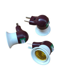 Support de lampe en forme de tuyau, base de lampe rotative à visser avec interrupteur, support de lampe à visser E27 - Product Image 3