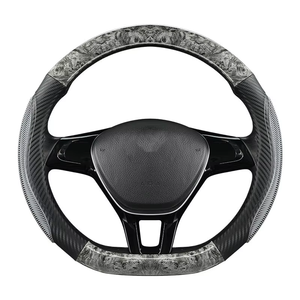 Cubierta Universal <span class=keywords><strong>para</strong></span> volante <span class=keywords><strong>de</strong></span> coche <span class=keywords><strong>de</strong></span> estilo empresarial <span class=keywords><strong>para</strong></span> todas las estaciones cubierta <span class=keywords><strong>de</strong></span> manillar deportivo Interior <span class=keywords><strong>de</strong></span> caoba <span class=keywords><strong>de</strong></span> cristal - Product Image 1