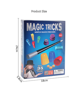Vente en gros <span class=keywords><strong>de</strong></span> tours <span class=keywords><strong>de</strong></span> <span class=keywords><strong>magie</strong></span> classiques unisexes faciles à faire, accessoires <span class=keywords><strong>de</strong></span> cartes éducatifs, jouets magiques en plastique et en papier pour cadeaux - Product Image 6