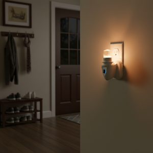 E14 BS UK Plug in CE ROHS sensore approvato luce notturna presa presa elettrica <span class=keywords><strong>con</strong></span> <span class=keywords><strong>portalampada</strong></span> LED - Product Image 3