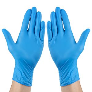 Guantes de nitrilo desechables elásticos multicolores para el cuidado de la salud tatuaje Goma de vinilo a prueba de agua - Product Image 5