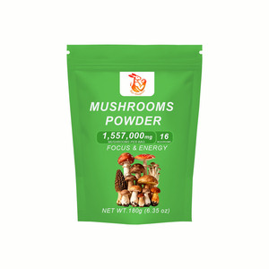 Customized Natural Mushrooms Powder with Mushroom Fruiting Body Extract Blend Cognitive Support and Boost Focus Memory Powder - Product Image 1