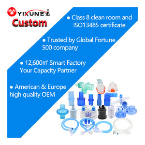 Adult <span class=keywords><strong>Breathing</strong></span> Circuit mit 2 Wasser fallen Atmungs system Circuit China Yixun Plastic Injection Medical Mould Moulding Company - Product Image 1