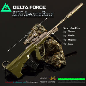 Décoration artisanale Delta Force AUG de 26cm, en alliage de zinc, modèle à construire sans tir, FPS Gamer, décoration à collectionner pour pistolet jouet - Product Image 2