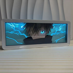 이구로 오바나이 뱀 귀멸의 칼날 할로윈 패션 남성 여성 코스프레 액세서리 <span class=keywords><strong>RGB</strong></span> 페이퍼 라이트박스 플라스틱 공예품 - Product Image 6