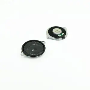 40mm 4ohm 2w micro mylar speaker with mounting holes mini speaker for education device calling bell or interocm