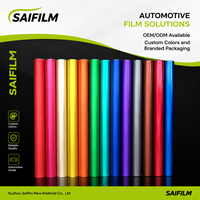 Film PPF TPU 1,52*15M 568 Couleurs, Garantie 8 Ans, Film de Changement de Couleur Métallique Violet Rouge, Film Vinyle PPF pour Enveloppement de Voiture