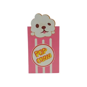 Personalize Chicken Pack Size Cardboard Red Striped Plastic Christmas Popcorn Box For Popcorn