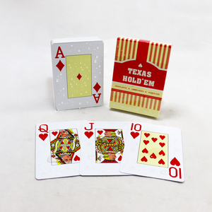 Cartes à Jouer en PVC Écologiques Prêtes à l'Expédition, Imperméables et Durables, Grandes ou Petites, Livraison Rapide - Product Image 1
