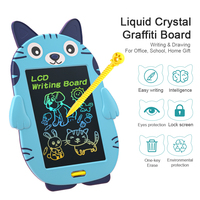Tablet menulis LCD Penguin fleksibel 8.5 inci layar dapat ditekuk untuk daya tahan bantalan Memo desain kartun