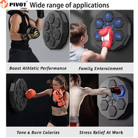 Machine d'entraînement de musique électronique en gros, cible de boxe musicale intelligente murale pour la maison, pour l'entraînement physique