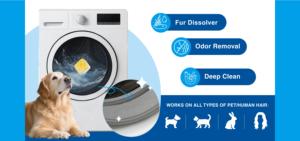 Logo personalizzato sapone ad alta schiumatura rimuovere le macchie per eliminare gli odori degli animali domestici lavatrice pastiglie di pulizia del tamburo per i proprietari di animali domestici - Product Image 3