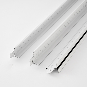 Système <span class=keywords><strong>de</strong></span> plafond suspendu en acier galvanisé pour hôtels modernes, avec profilés T principaux et système <span class=keywords><strong>de</strong></span> fixation, facile à installer, pour dalles <span class=keywords><strong>de</strong></span> plafond. - Product Image 2