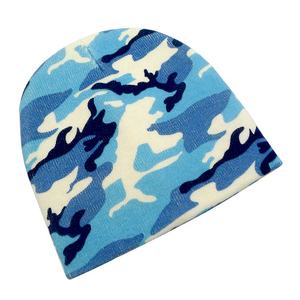 Berretto Sportivo Invernale Personalizzato con Stampa Digitale/Puff, 100% Acrilico, Stile Street, Jacquard Camo Senza Risvolto, Design Y2K - Product Image 2